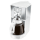 Mr. Coffee FTX44 Coffee Maker, 12-Cup Programmable, White