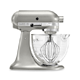 KitchenAid KSM155GBSR 5 Qt. Stand Mixer-Tilt Head-Artisan Design-Glass Bowl